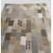Χειροποίητο Patchwork Κάλυμμα Κρεβατιού με Μετάξι 220x270 