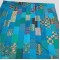 Χειροποίητο Patchwork Κάλυμμα Κρεβατιού με Μετάξι 220x270 