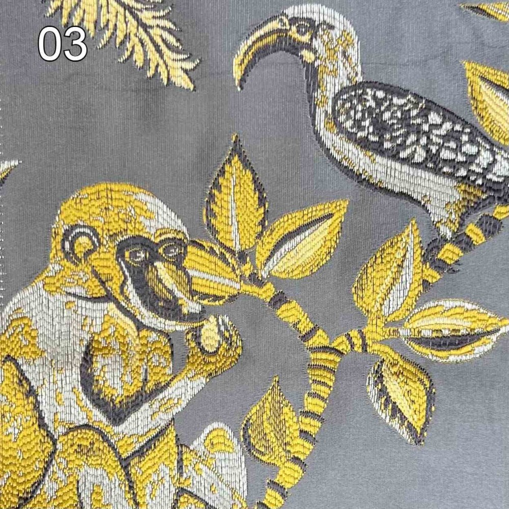 Ύφασμα ZOO – Jacquard με Ζώα Ζούγκλας 320cm