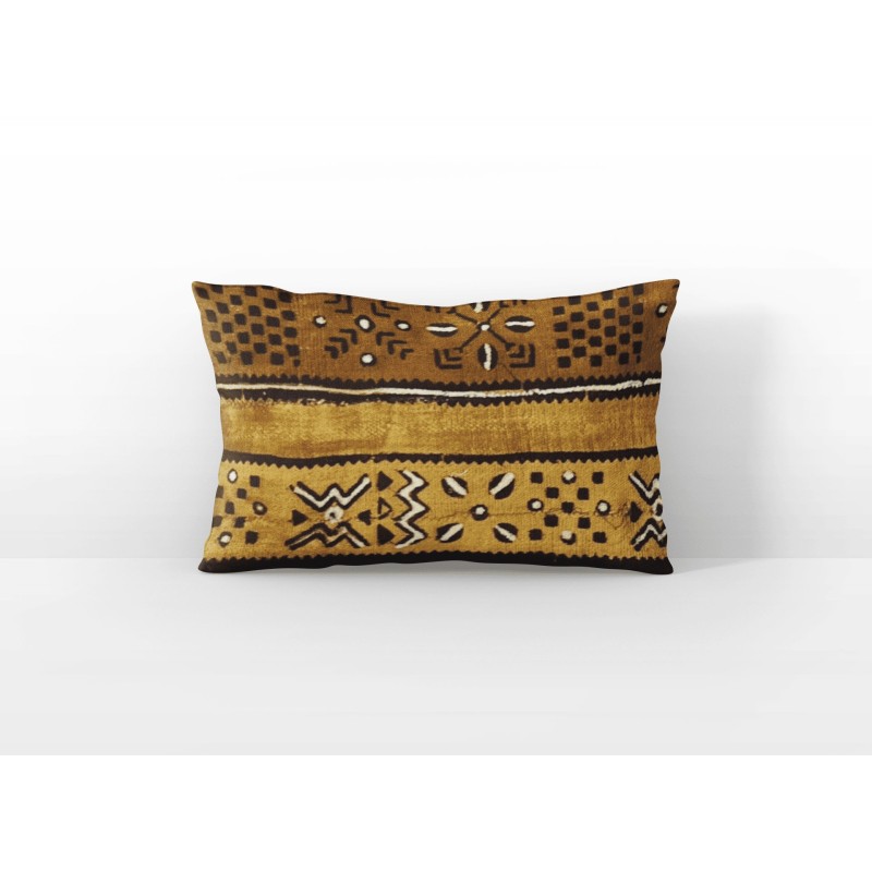 Bogolan Cotton Cushion Cover 35x52 cm