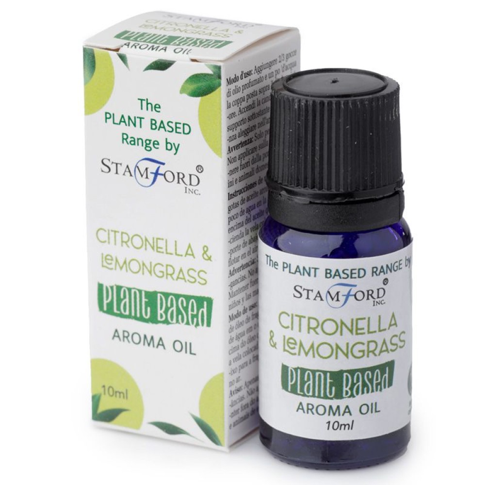 Citronella & Lemongrass – Plant Based Aroma Oil (10ml)