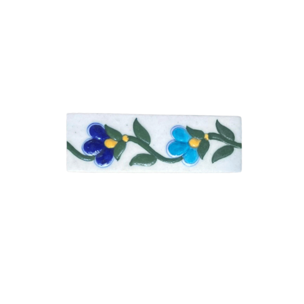 Blue Pottery Χειροποίητο Κεραμικό 7.5x7.5cm