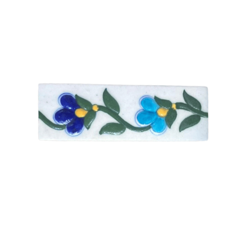Blue Pottery Χειροποίητο Κεραμικό 7.5x7.5cm