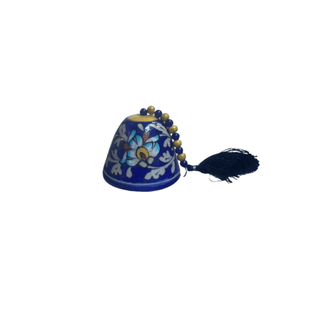 Blue Pottery Χειροποίητο Κουδουνάκι 7X6cm
