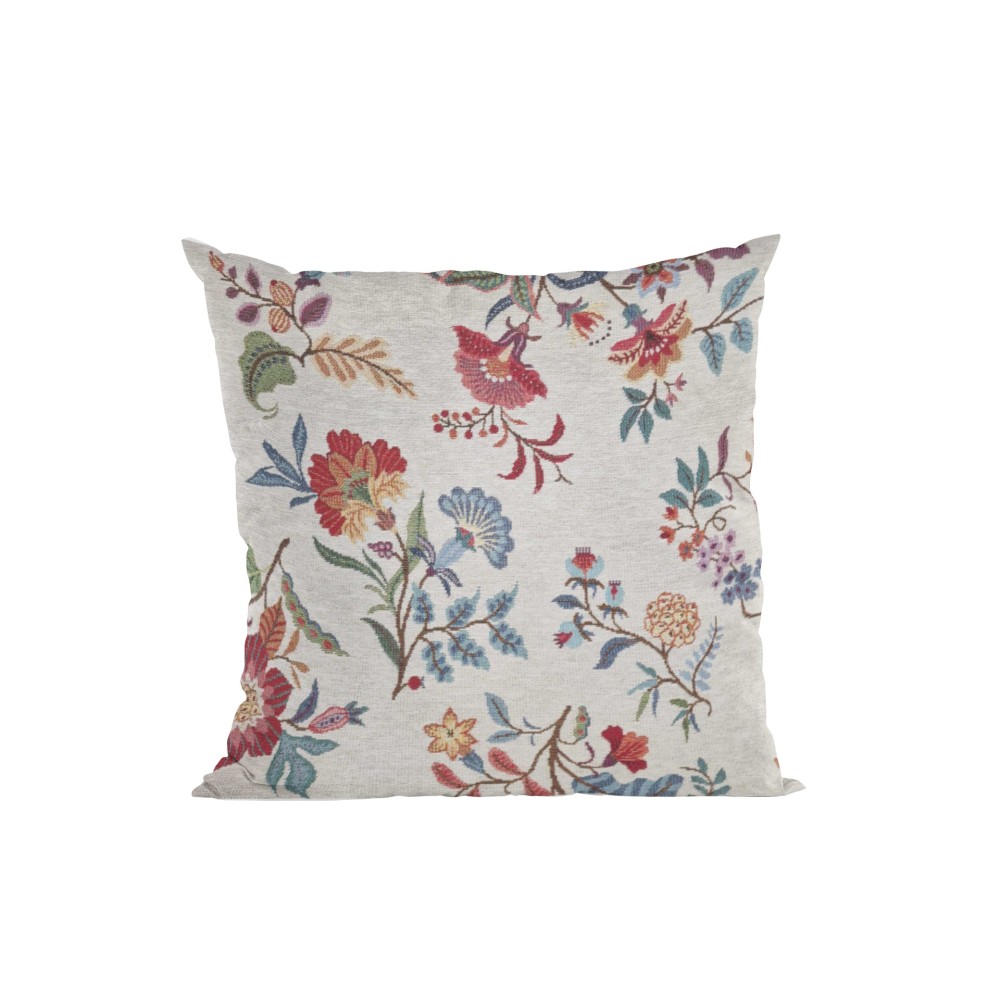 Μαξιλαροθήκη Zakar Flower Beige 40x40