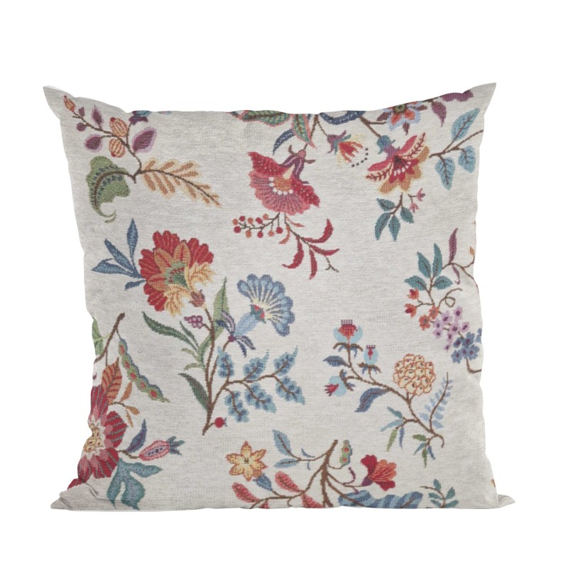 Μαξιλαροθήκη Zakar Flower Beige 40x40