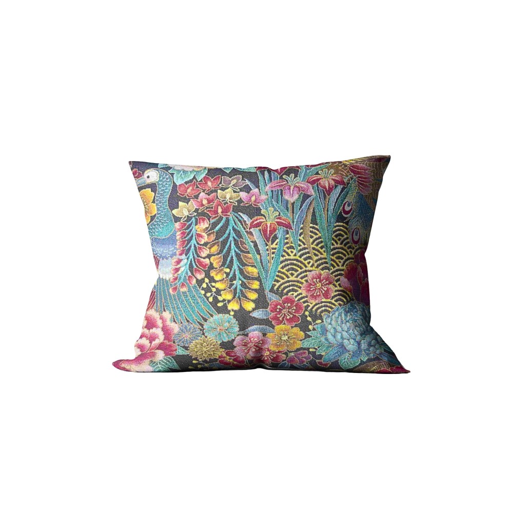 Μαξιλαροθήκη Zakar Japan Peacock 40x40