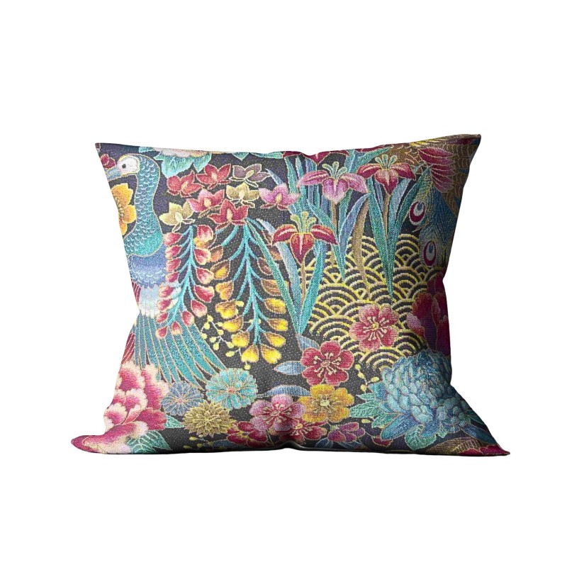 Μαξιλαροθήκη Zakar Japan Peacock 40x40