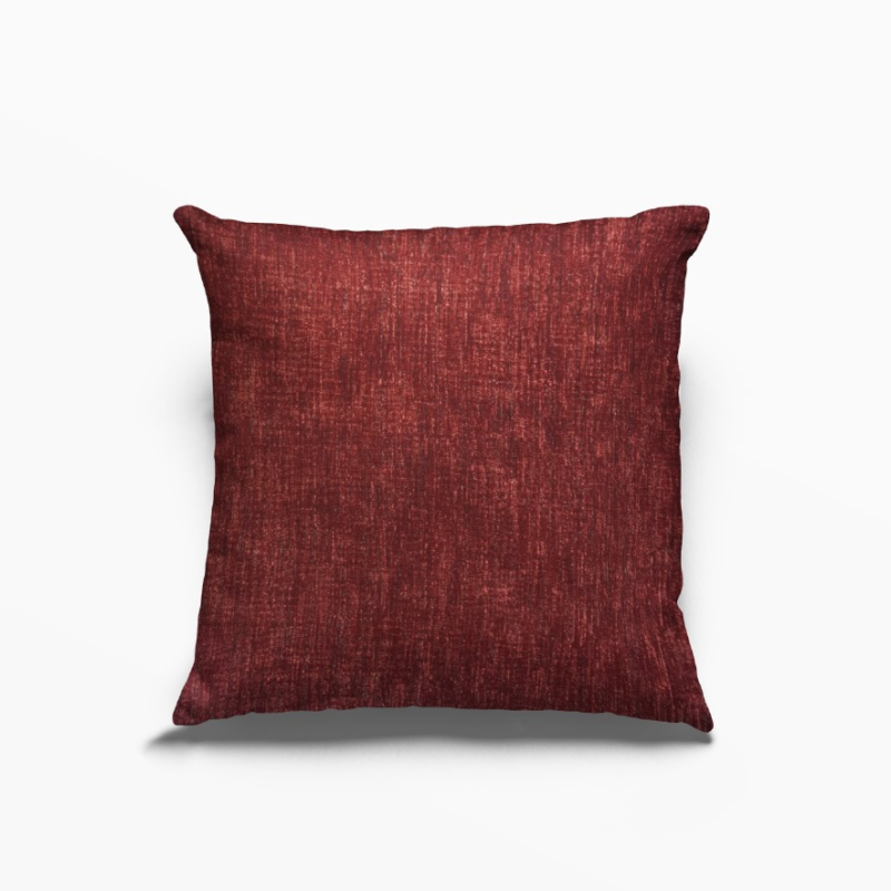 Μαξιλαροθήκη MIST-01 Ζακάρ – Βαθύ Κόκκινο 40x40 cm