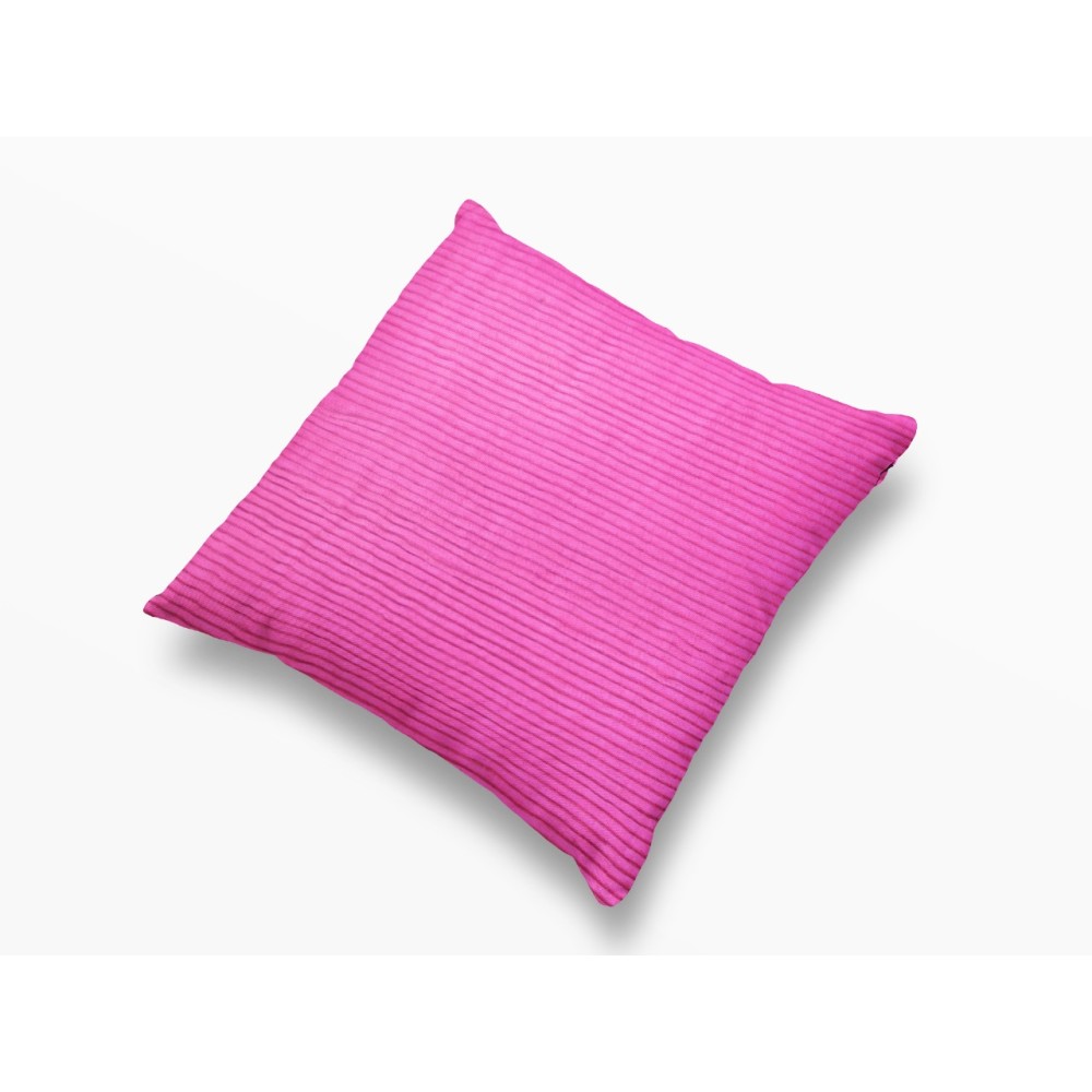 Χειροποίητη Μαξιλαροθήκη από 100% Βαμβάκι – Ροζ Handloom
