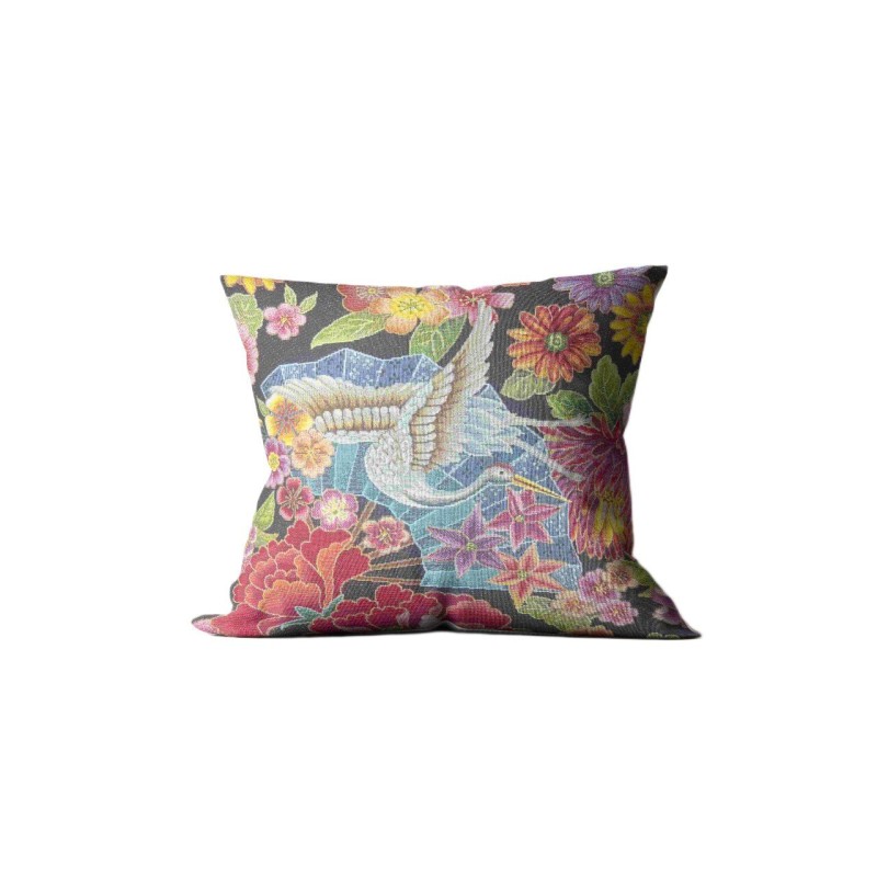 Μαξιλαροθήκη Zakar Japan Heron 40x40