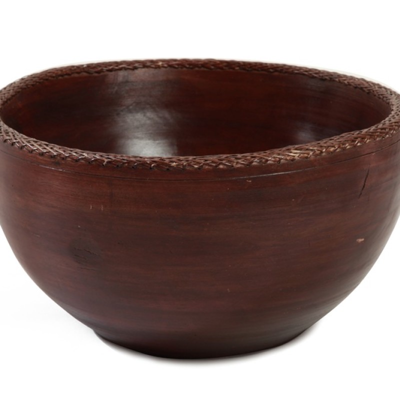Χειροποίητο Ξύλινο Μπολ από την Ινδία