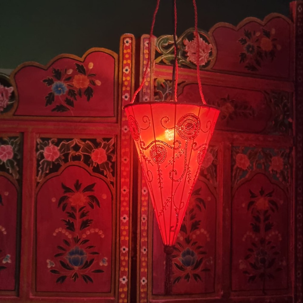 Suspension Lamp Red   (22Χ35)