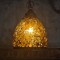 Coffee Mosaic Glass Pendant Lamp (24Χ37)