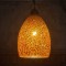 Handcrafted Mosaic Glass Pendant Light Orange IR287 (18X38)