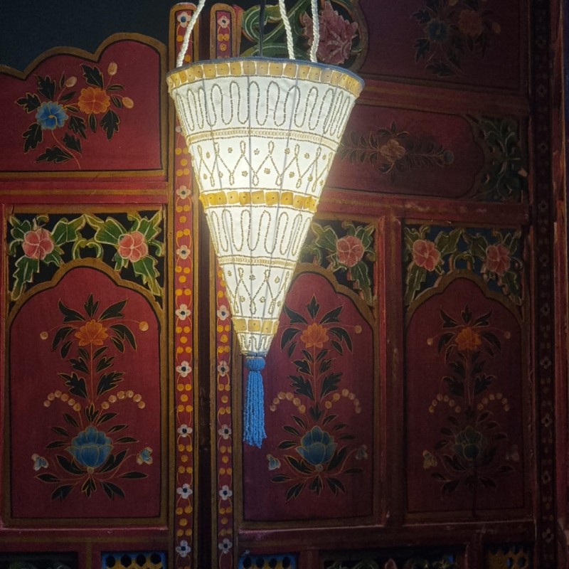 Sunspension Lamp Ivory CS-9 (22Χ35)