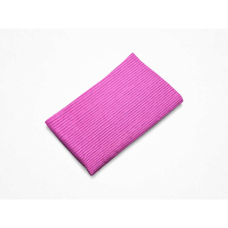 Χειροποίητο Ριχτάρι από 100% Βαμβάκι – Έντονο Ροζ Handloom