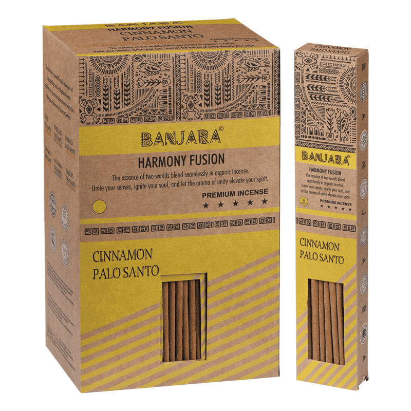 Banjara Palo Santo Smudge Incense Sticks - Cinnamon
