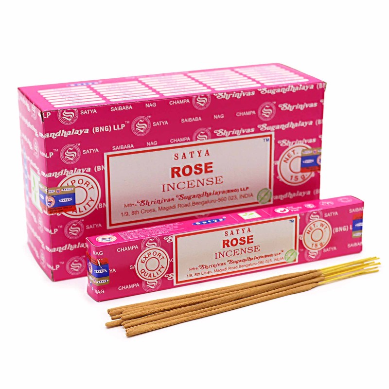 Satya Incense Sticks 15g - Rose