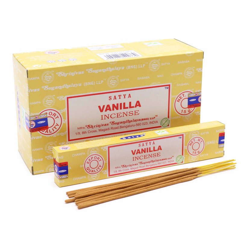 Satya Incense Sticks 15g - Vanilla