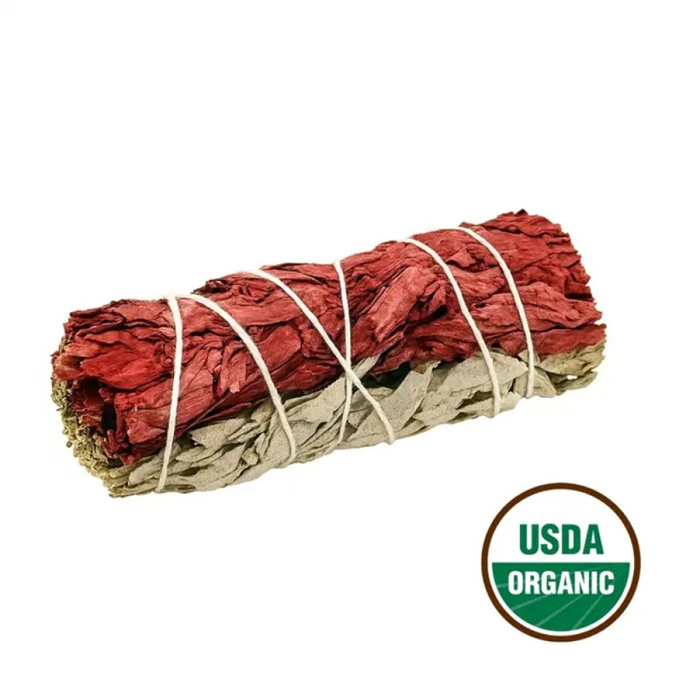 White Sage & Dragon’s Blood – Smudge Stick