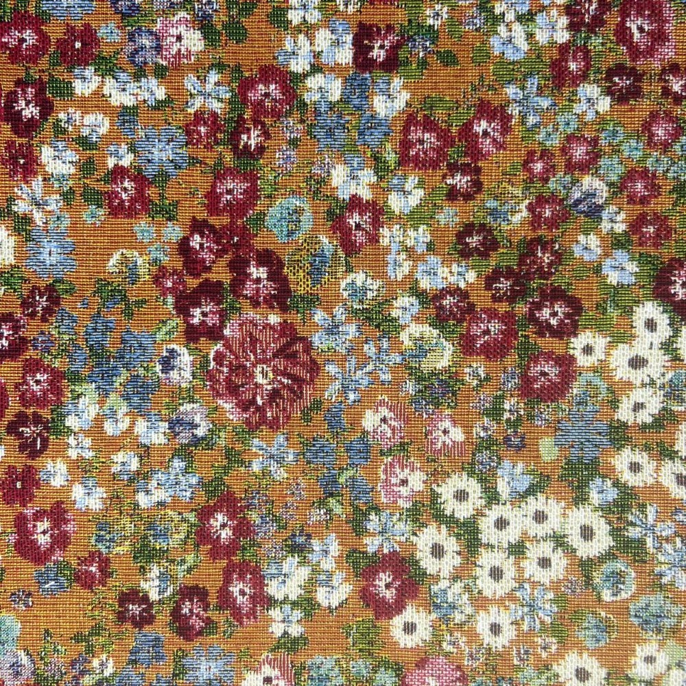 Υφασμα LIBERTY Πορτοκαλί – Πλούσιο Φλοράλ με Ένταση & Θερμότητα 280cm