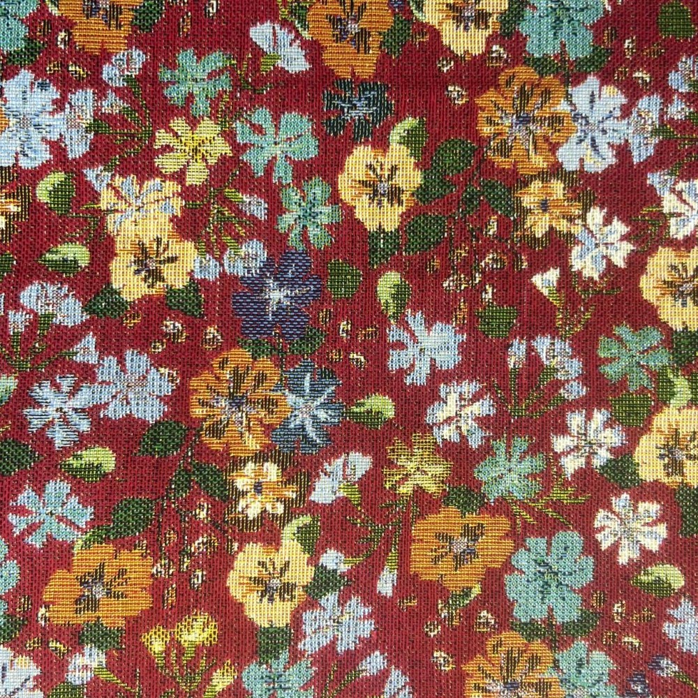 Υφασμα LIBERTY Κόκκινο – Φλοράλ Κλασική Κομψότητα 280cm