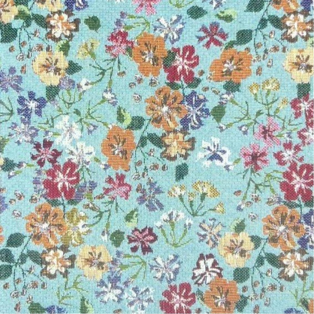 Υφασμα LIBERTY Γαλάζιο – Φρεσκάδα, Ζωντάνια & Φλοράλ Αισιοδοξία 280cm