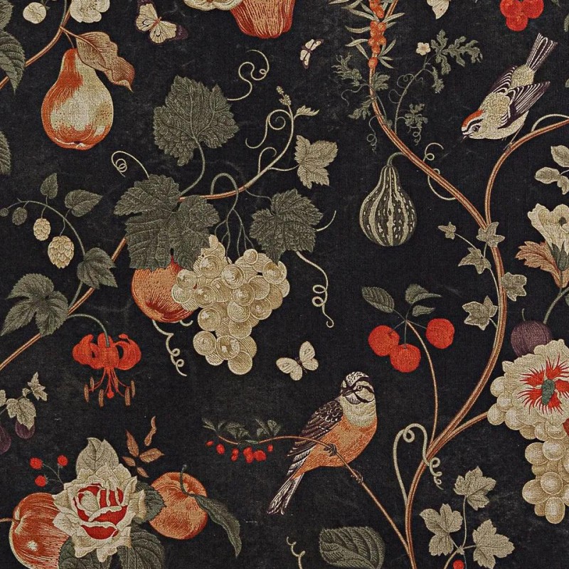 Ύφασμα TROPICAL BLACK 280cm