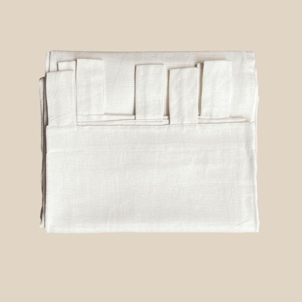 Κουρτίνα Off White 60% Λινό – 40% Βαμβάκι 135x260εκ. 