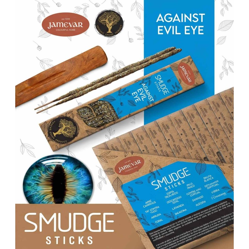 Aum Fragrances Contra Mau Olhado Organic Smudge Sticks