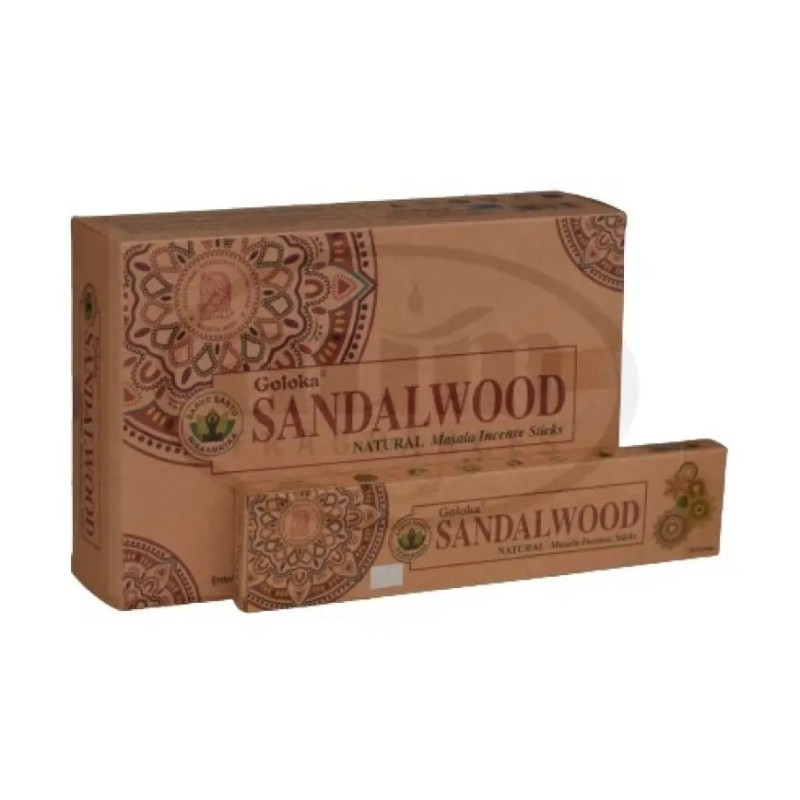 Goloka Sandalwood Natural Masala Incense Sticks