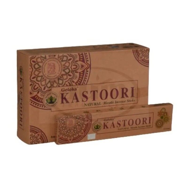 Goloka Kastoori Natural Masala Incense Sticks