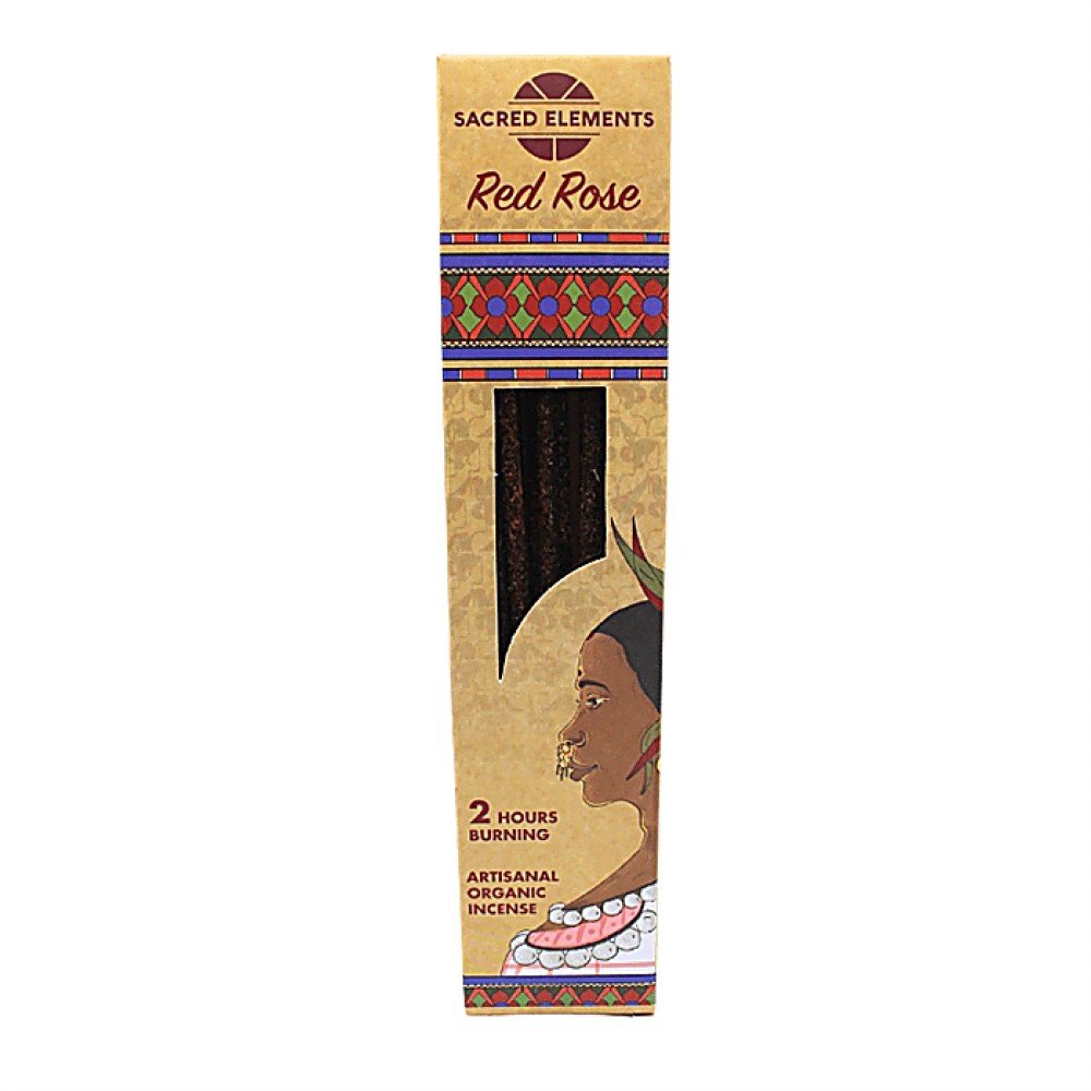 Sacred Elements Red Rose Smudge Sticks