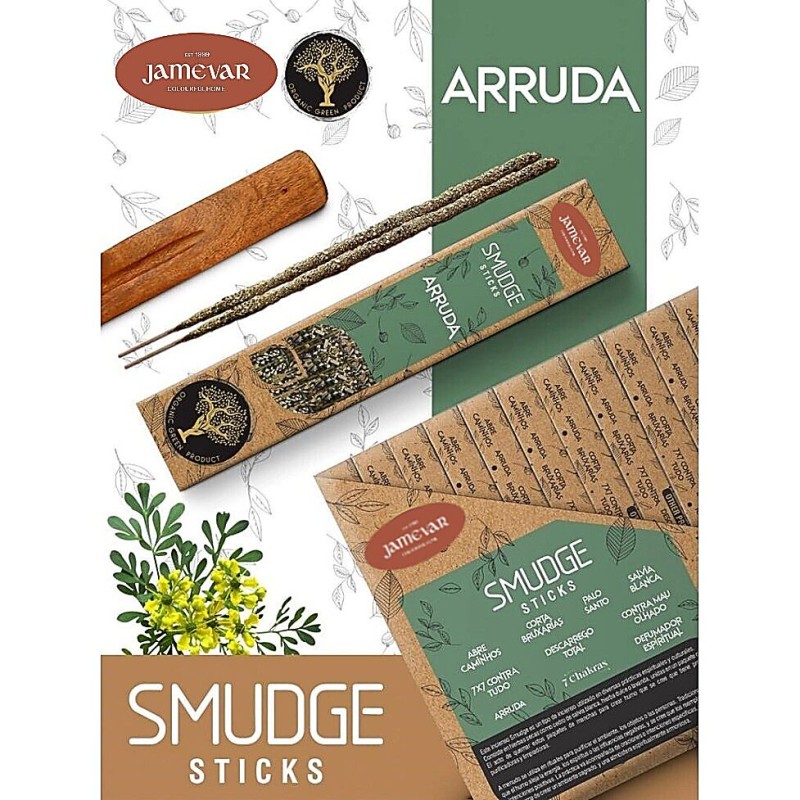 Jamevar Smudge Sticks Αρούντα (Arruda)