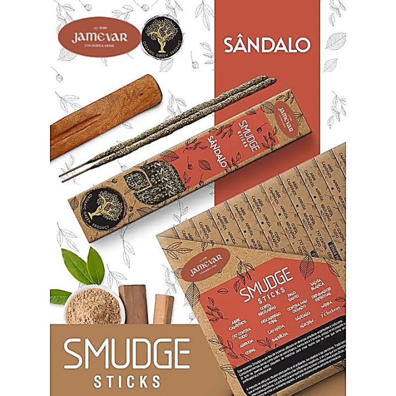  Jamevar Smudge Sticks Σάνδαλο 