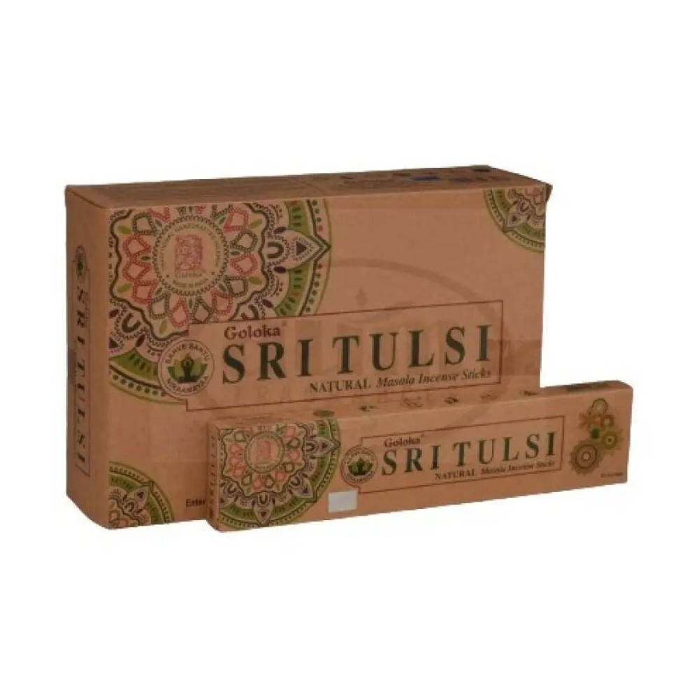 Goloka Sri Tulsi Natural Masala Incense Sticks