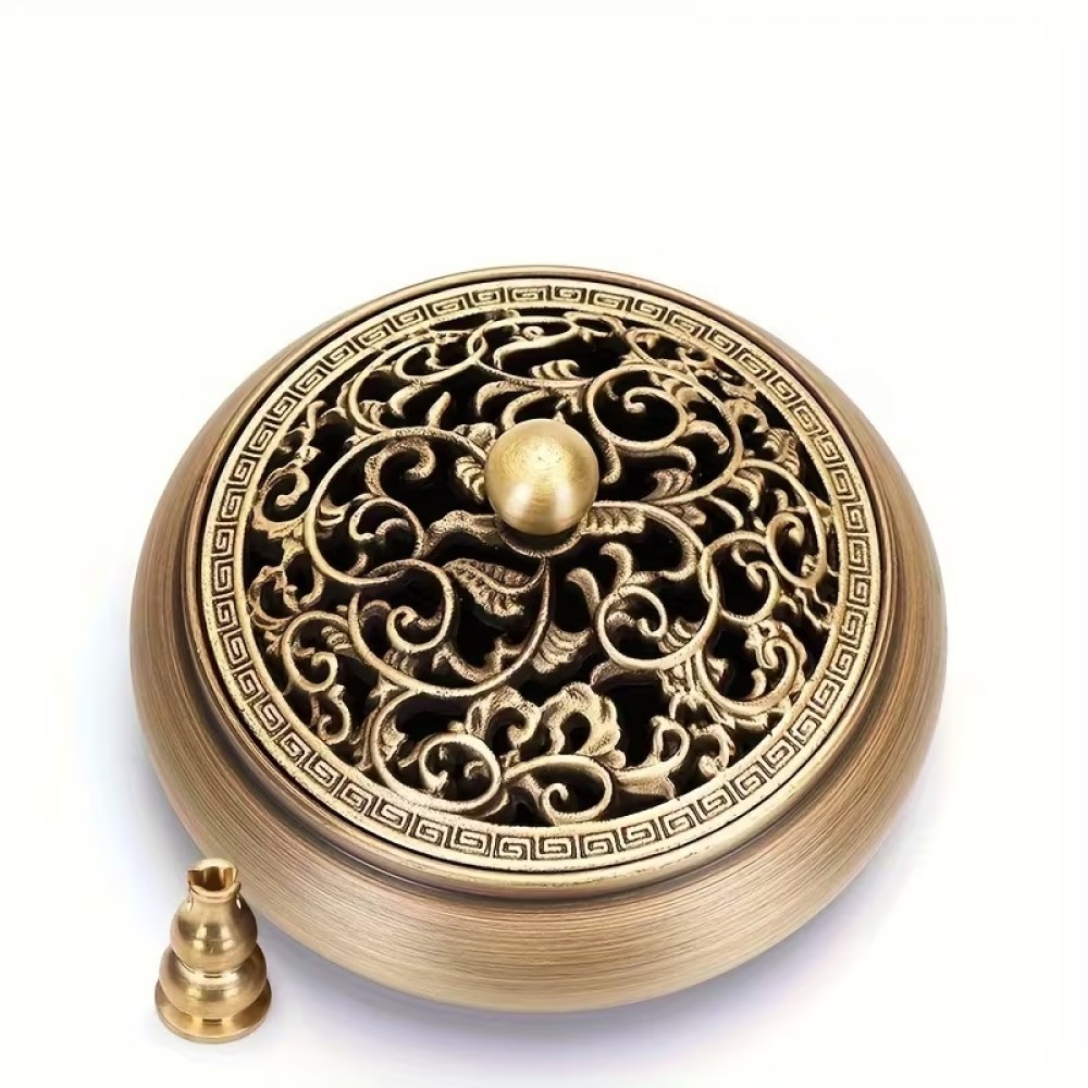 Ορειχάλκινος Θυμιατήρας με Καπάκι